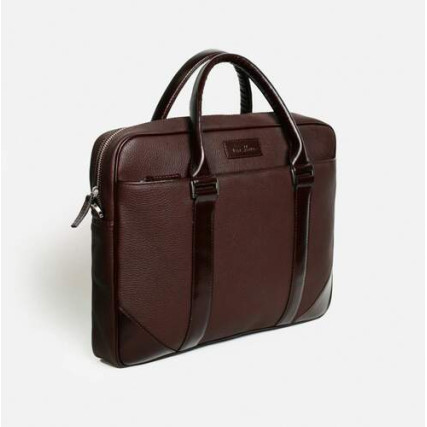 Кожаный портфель для ноутбука 15" Issa Hara B14 (12-02) – Фото 3