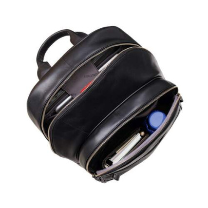 Рюкзак кожаный Visconti TC80 (Великобритания) черный TC80 BLK – Фото 4
