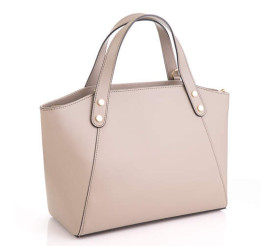 Кожаная женская сумка Virginia Conti (Италия) пудра VC02458pink