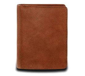 Мужской кожаный кошелек Visconti VCN16 коричневый