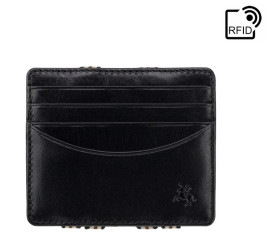 Картхолдер кожаный VISCONTI черный VSL38 BLK