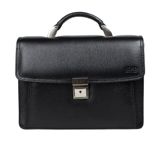 Барсетка мужская кожаная BOND 5031-281 черная