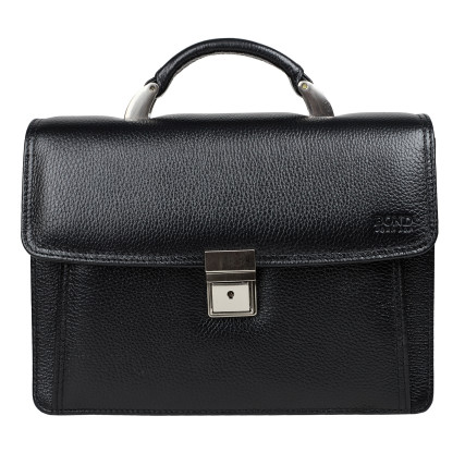Барсетка мужская кожаная BOND 5031-281 черная