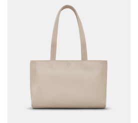 Женская кожаная сумка-шоппер Yoshi Harrington серая YB254 46