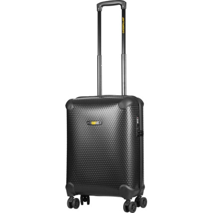 Чемодан жёсткий 37L S, Carry On CAT Hexagon 83792;01 черный