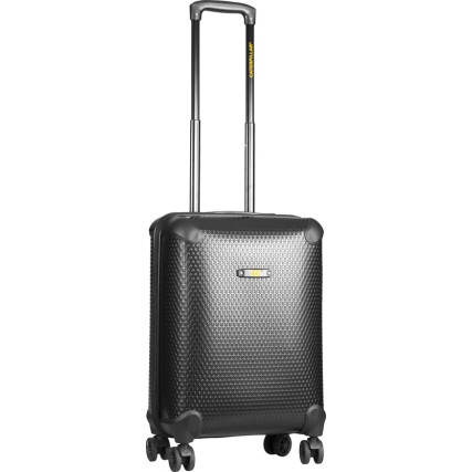 Чемодан жёсткий 37L S, Carry On CAT Hexagon 83792;01 черный