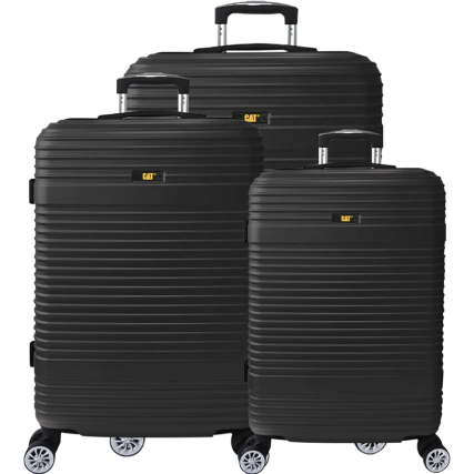 Чемодан жёсткий 39L S, Carry On CAT V Power Alexa 84409.01 черный