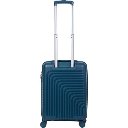 Чемодан жёсткий 42L S, Carry On CARLTON Wego Plus WEGPIBT55-BGN темно-зеленый