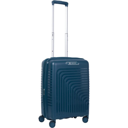 Чемодан жёсткий 42L S, Carry On CARLTON Wego Plus WEGPIBT55-BGN темно-зеленый