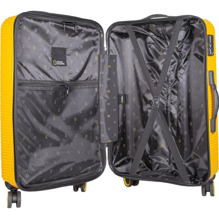 Чемодан жёсткий 62L M NATIONAL GEOGRAPHIC Abroad N078HA.60;68_1 желтый