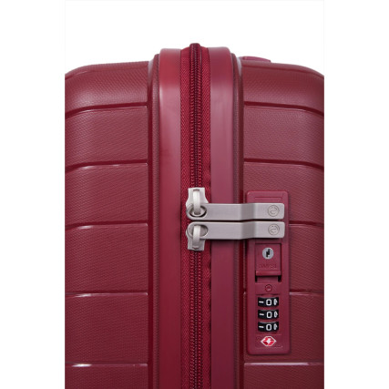 Чемодан жёсткий 70L M CARLTON Carnival Plus CARPIBT66-MRN бордовый – Фото 6