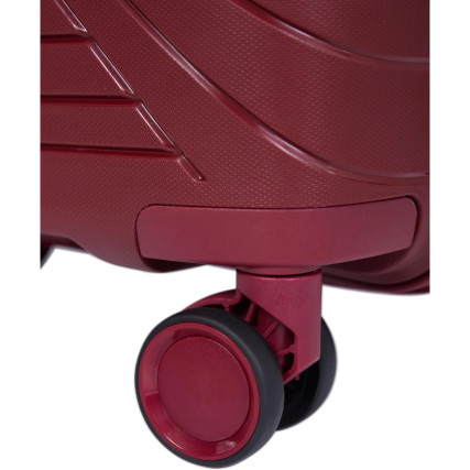 Чемодан жёсткий 70L M CARLTON Carnival Plus CARPIBT66-MRN бордовый – Фото 7