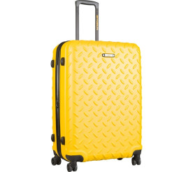 Чемодан жёсткий 92L L CAT Cargo Industrial Plate 83686;217 желтый