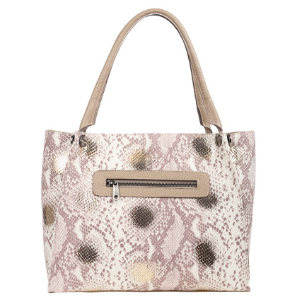 Кожаная женская сумка Desisan 563-755 под змею – Фото 3