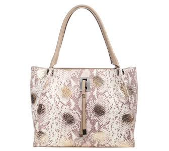 Кожаная женская сумка Desisan 563-755 под змею