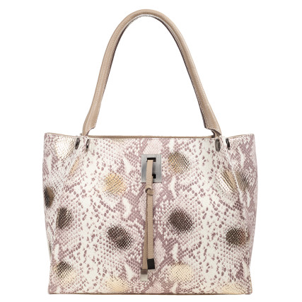 Кожаная женская сумка Desisan 563-755 под змею – Фото 1