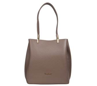 Кожаная женская сумка Tony Bellucci 0266-213 тауп