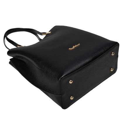 Кожаная женская сумка Tony Bellucci 0266-281 черная – Фото 5