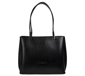 Кожаная женская сумка Tony Bellucci черная 0283-281
