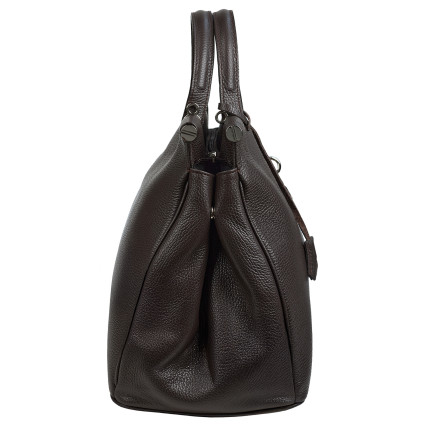 Кожаная женская сумка Virginia Conti шоколадная VC02479choco – Фото 3