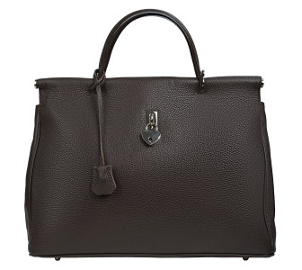 Кожаная женская сумка Virginia Conti шоколадная VC02479choco Кожаная женская сумка Virginia Conti шоколадная VC02479choco