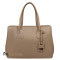 Кожаная женская сумка Virginia Conti тауп VC02809taupe
