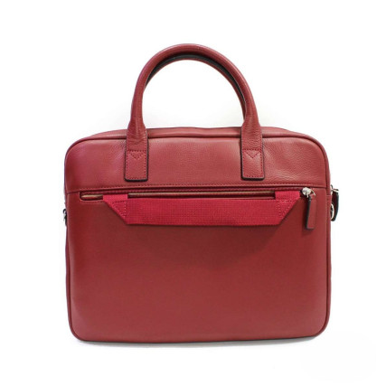 Кожаный портфель Katana красный K69361-8 – Фото 2