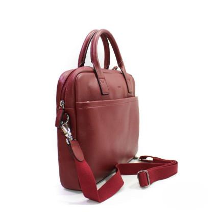 Кожаный портфель Katana красный K69361-8 – Фото 3