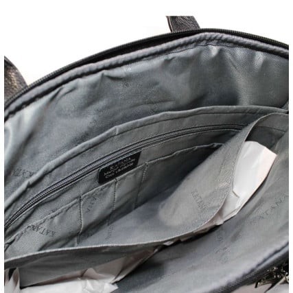 Кожаный женский деловой портфель черный Katana k69363-1 – Фото 3
