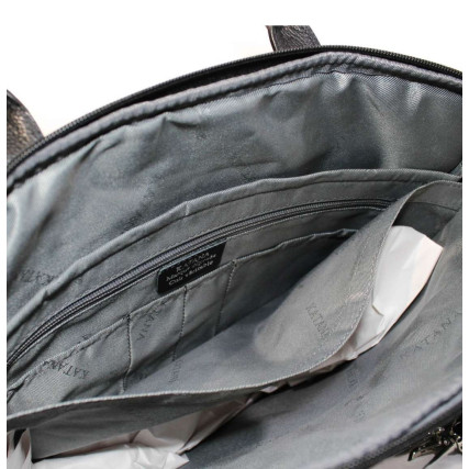 Кожаный женский деловой портфель синий Katana K69363-6 – Фото 3
