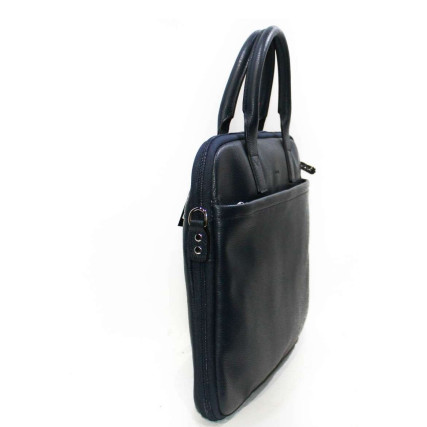 Кожаный женский деловой портфель синий Katana K69363-6 – Фото 4