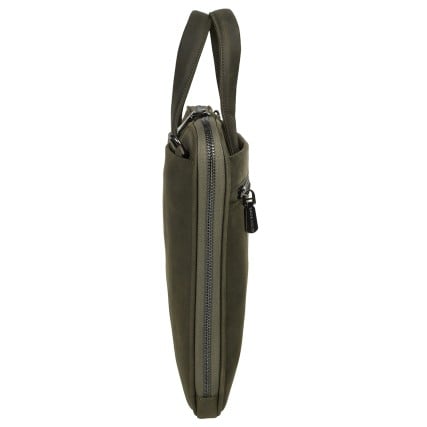 Кожаный женский портфель KARYA зеленый 2545-35 – Фото 4