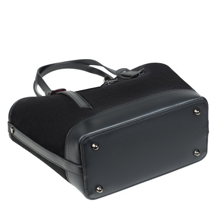 Замшевая женская сумка Virginia Conti черная VC04054black