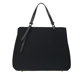 Замшевая женская сумка Virginia Conti черная VC04073black