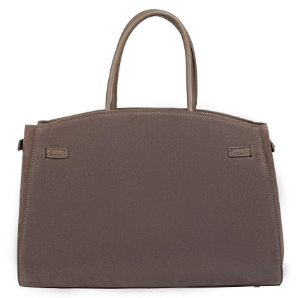Замшевая женская сумка Virginia Conti темный тауп VC04035dtaupe