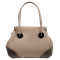 Женская кожаная сумка Desisan капучино 7135-283