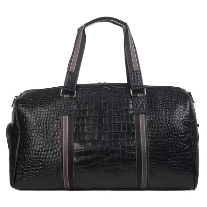 Кожаная дорожная сумка Buffalo Bags черная M4009A – Фото 1