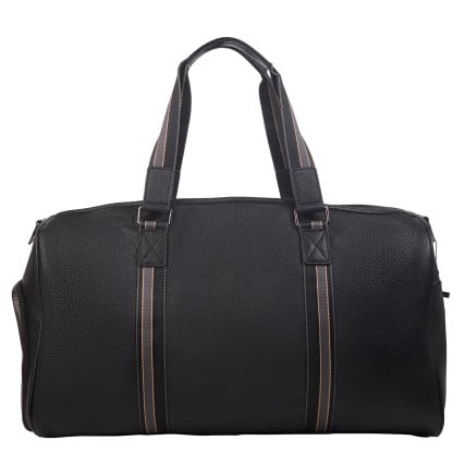 Кожаная дорожная сумка Buffalo Bags черная M4014A – Фото 1