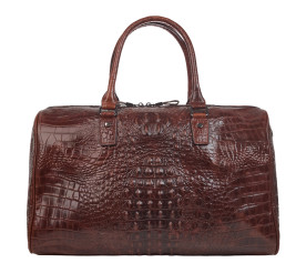 Кожаная дорожная сумка Buffalo Bags коричневая M4011C