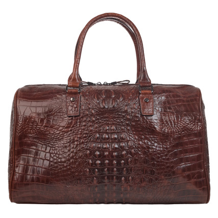 Кожаная дорожная сумка Buffalo Bags коричневая M4011C – Фото 1