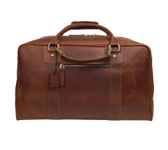 Кожаная дорожная сумка Buffalo Bags коричневая M4052C