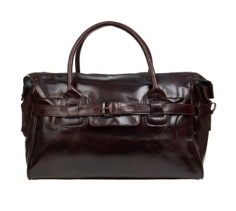 Кожаная дорожная сумка Buffalo Bags коричневая M8822C