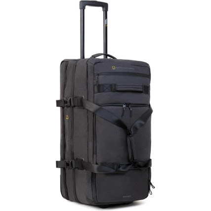 Сумка двухъярусная дорожная на колесах 80L NATIONAL GEOGRAPHIC Expedition N09301;06 черная – Фото 1