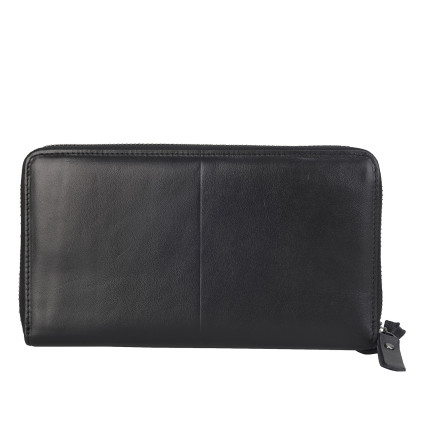 Мужской кожаный клатч Buffalo Bags черный M1032A – Фото 4
