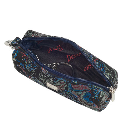 Ключница кожаная Desisan 207-962 цветы – Фото 3