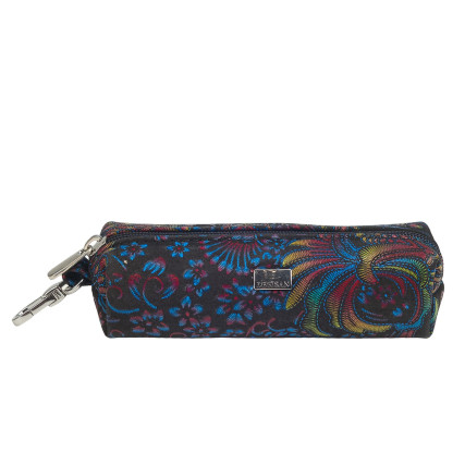 Ключница кожаная Desisan 207-995 цветы – Фото 1