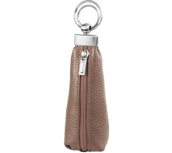 Ключница кожаная Desisan темный беж 200-283