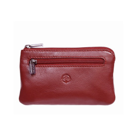 Ключница кожаная TONY PEROTTI красная Cortina 5002 rosso