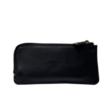 Кожаная ключница TONY PEROTTI черная Contatto 2376 nero – Фото 3