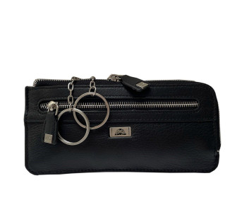 Кожаная ключница TONY PEROTTI черная Contatto 2376 nero Кожаная ключница TONY PEROTTI черная Contatto 2376 nero